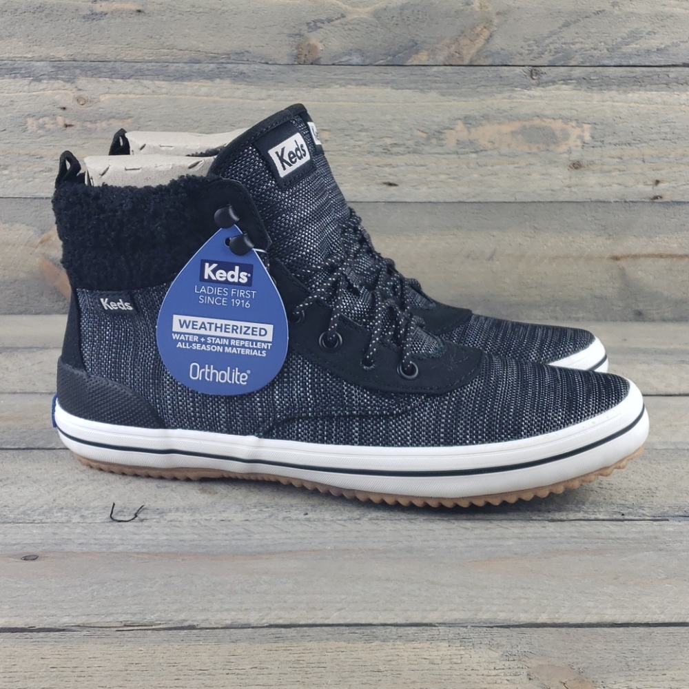 Keds Women's Scout Waterproof Ortholite Boots NEW
